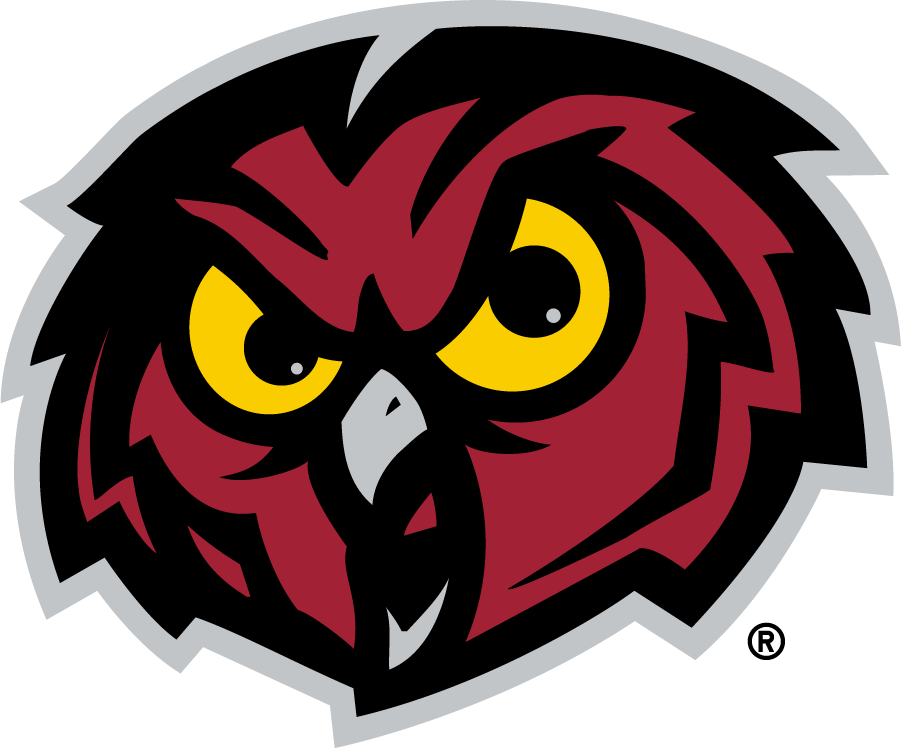 Temple Owls 1996-2020 Secondary Logo t shirts iron on transfers